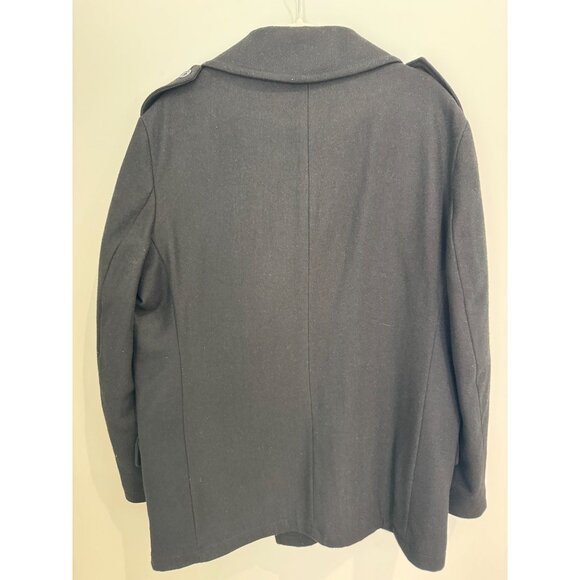 Men's Nautica Double-Breasted Wool Peacoat size large - Picture 8 of 16